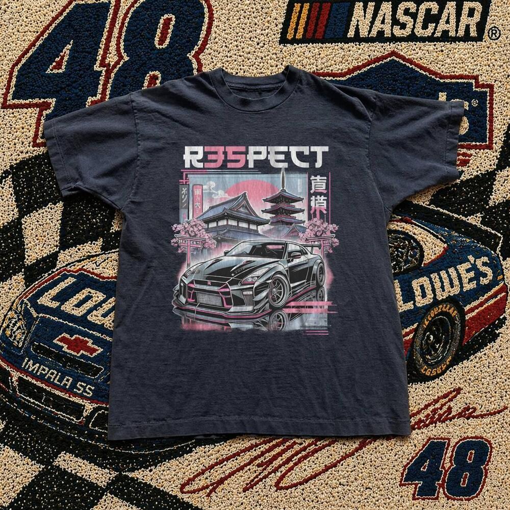 Style R35 Car Black Unisex T-Shirt
